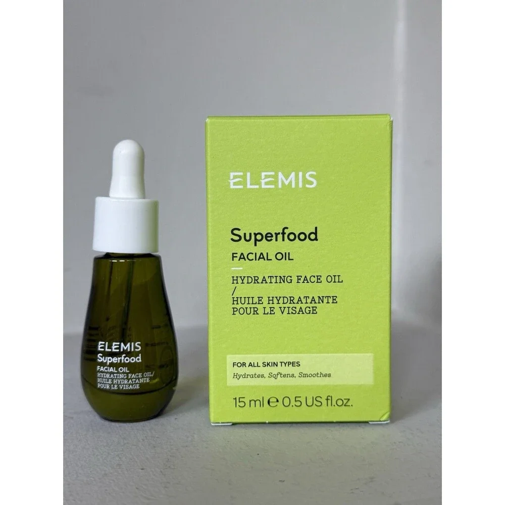 Elemis Superfood Facial Oil 15ml/0.5oz New In Box Free Shipping